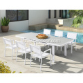 Aluminum Frame Patio Garden Furniture Dining Set